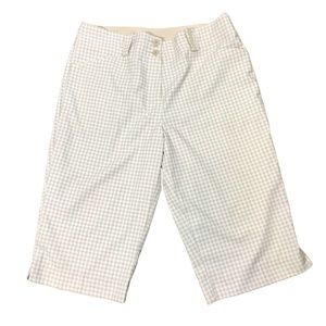 Nike Golf Dri-Fit shorts houndstooth plaid